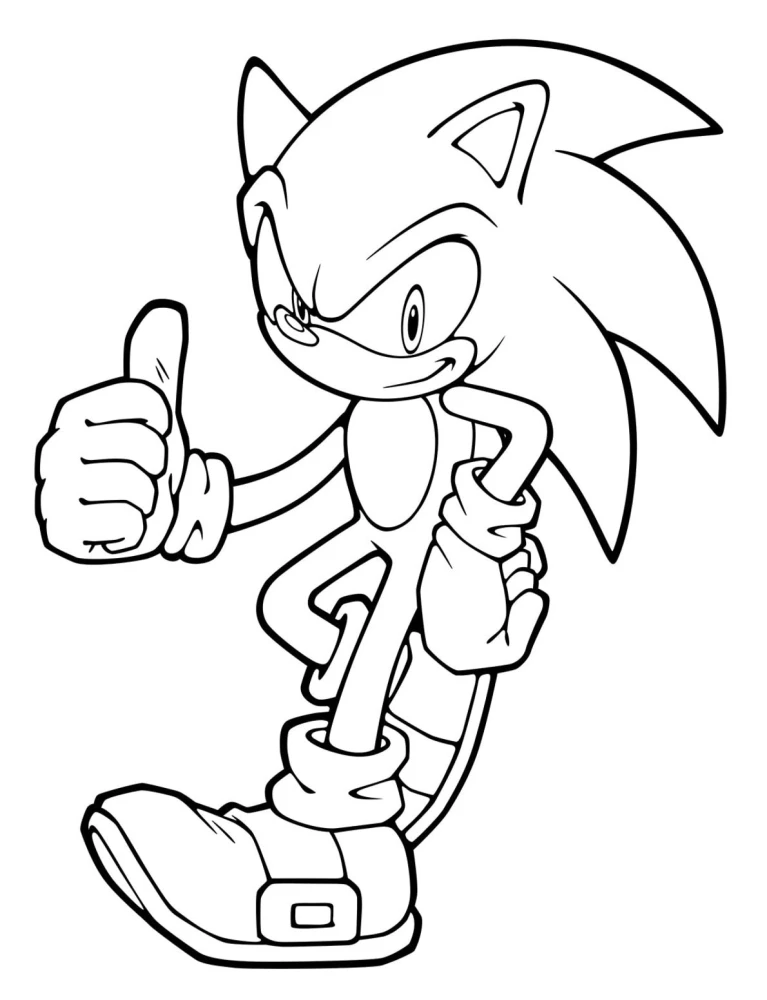 Brave Sonic. Coloring Book with Developmental Tasks