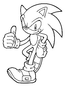 Brave Sonic. Coloring Book with Developmental Tasks