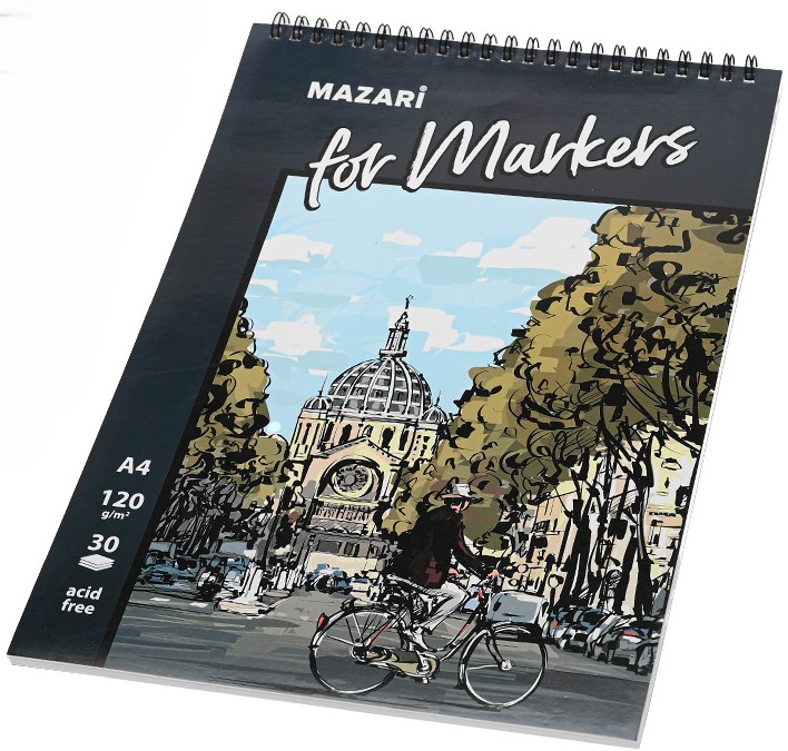 Notebook (sketchbook) A4 (spiral bound)