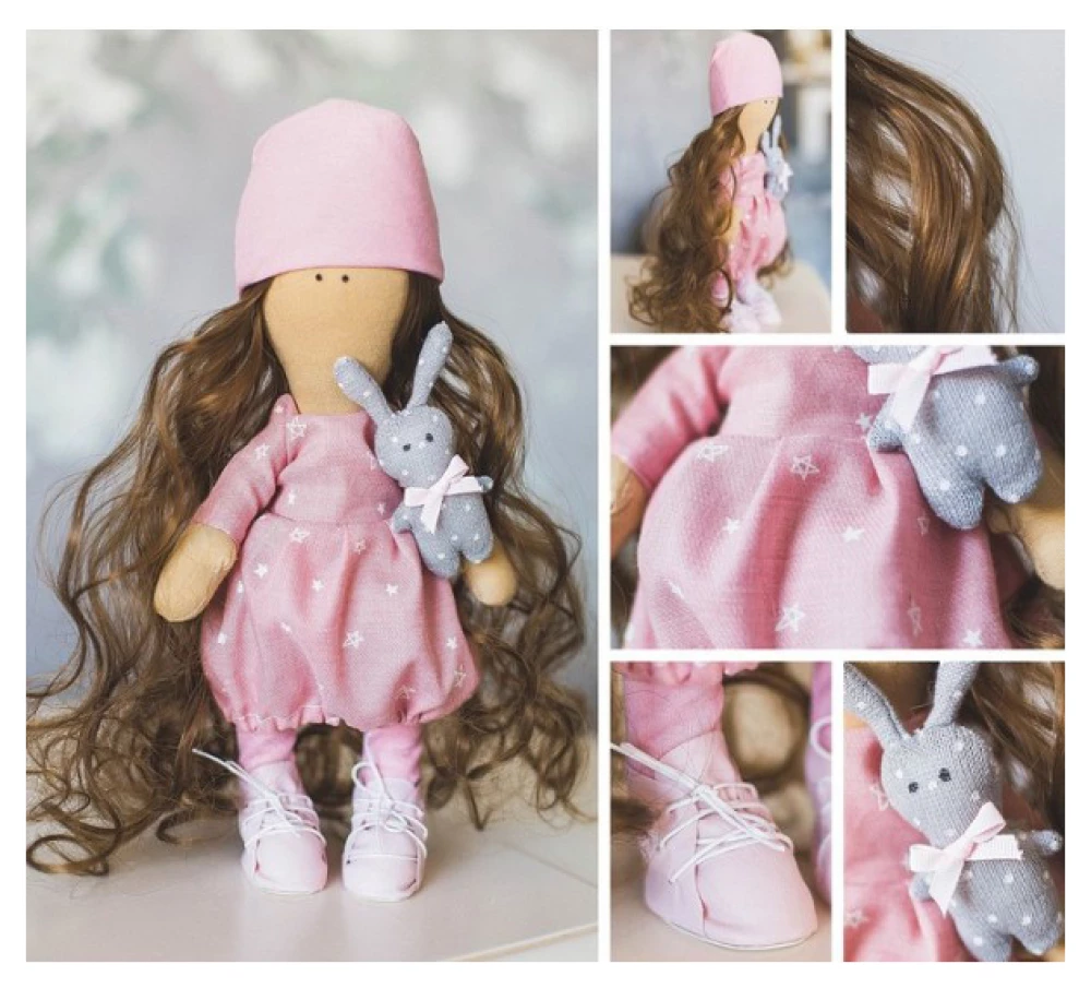 Sewing Set. Interior Doll DIY Lana, Sewing Kit, 30 cm