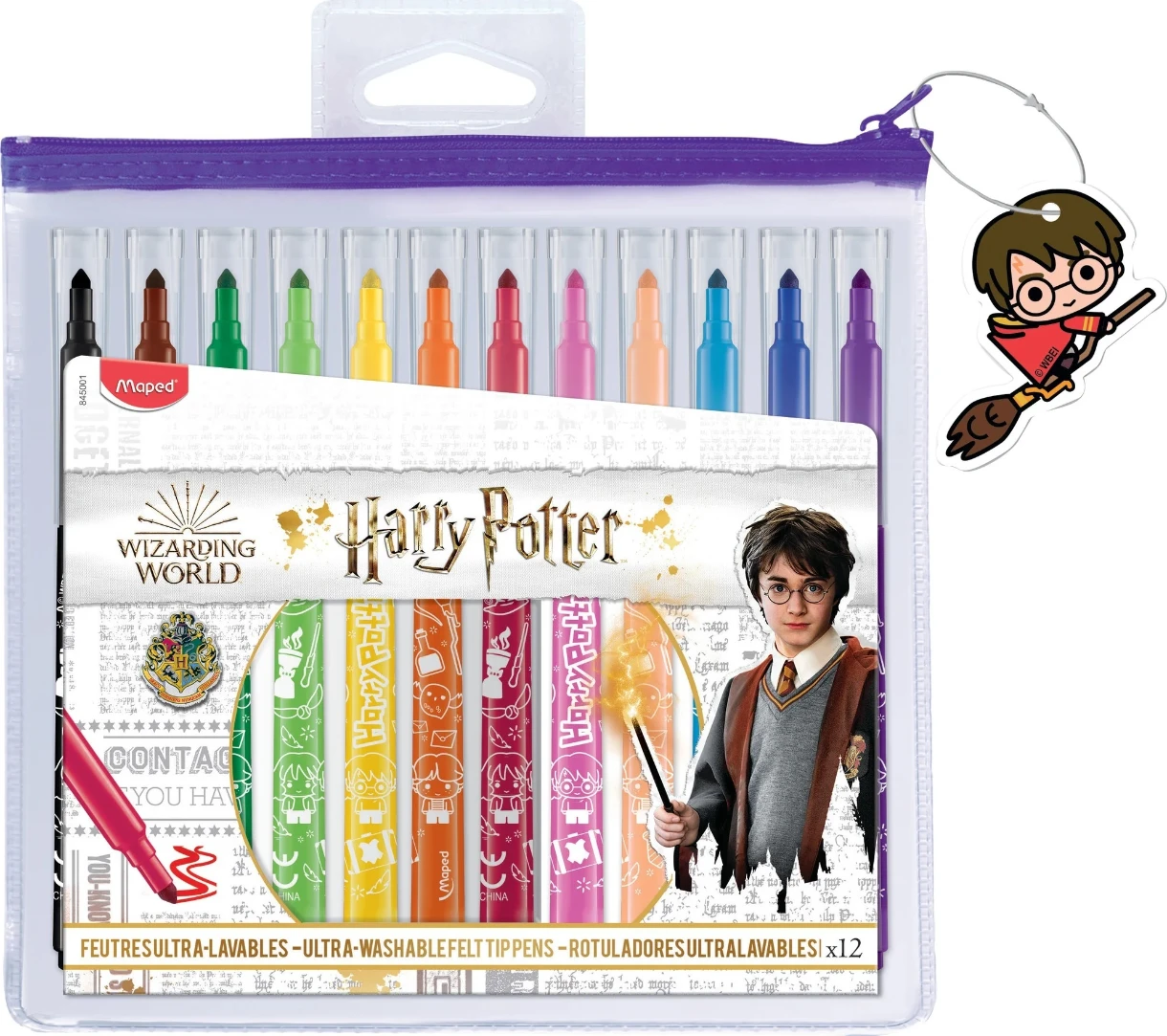 Harry Potter flomasteru komplekts, 12 gab.