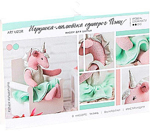 Toy–mini Unicorn Penny (sewing kit)