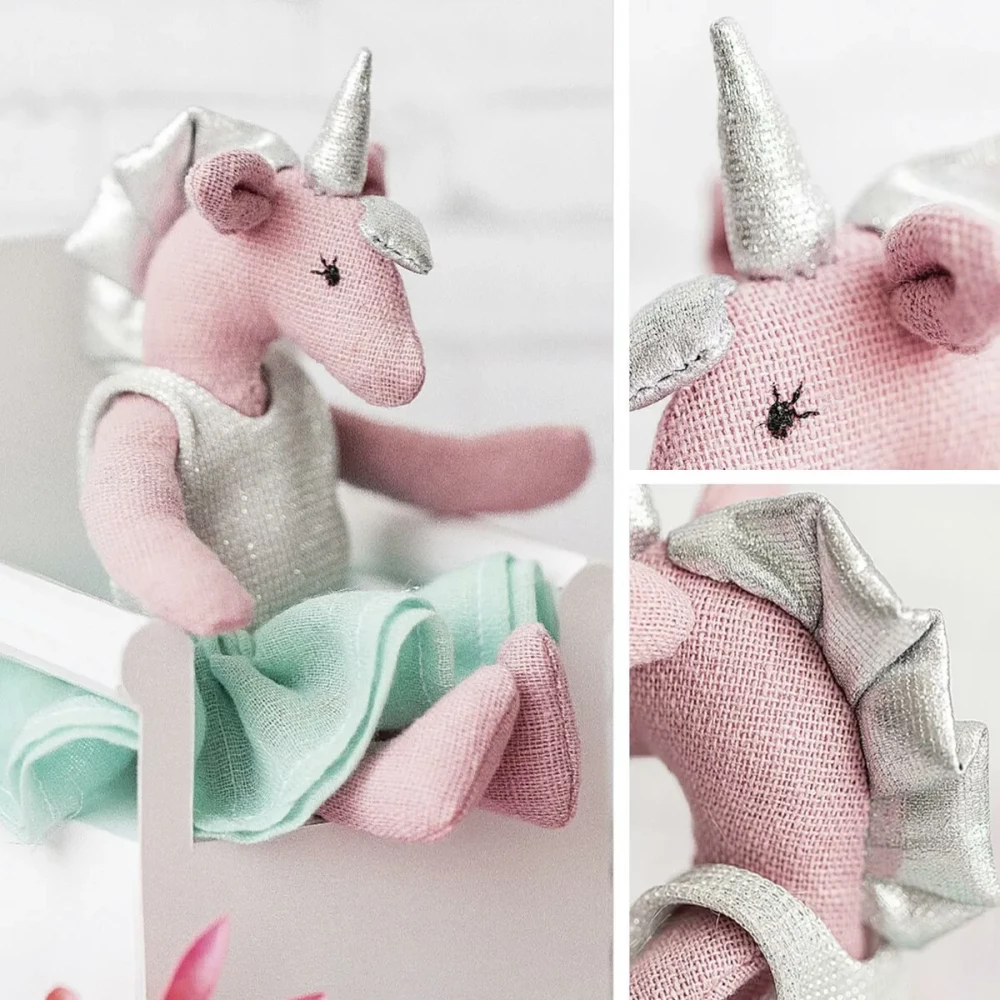 Toy–mini Unicorn Penny (sewing kit)