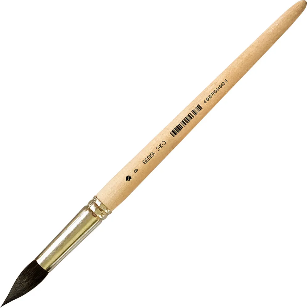 Pędzel do malowania i sztuki, syntetyka (wiewiórka eko) 9