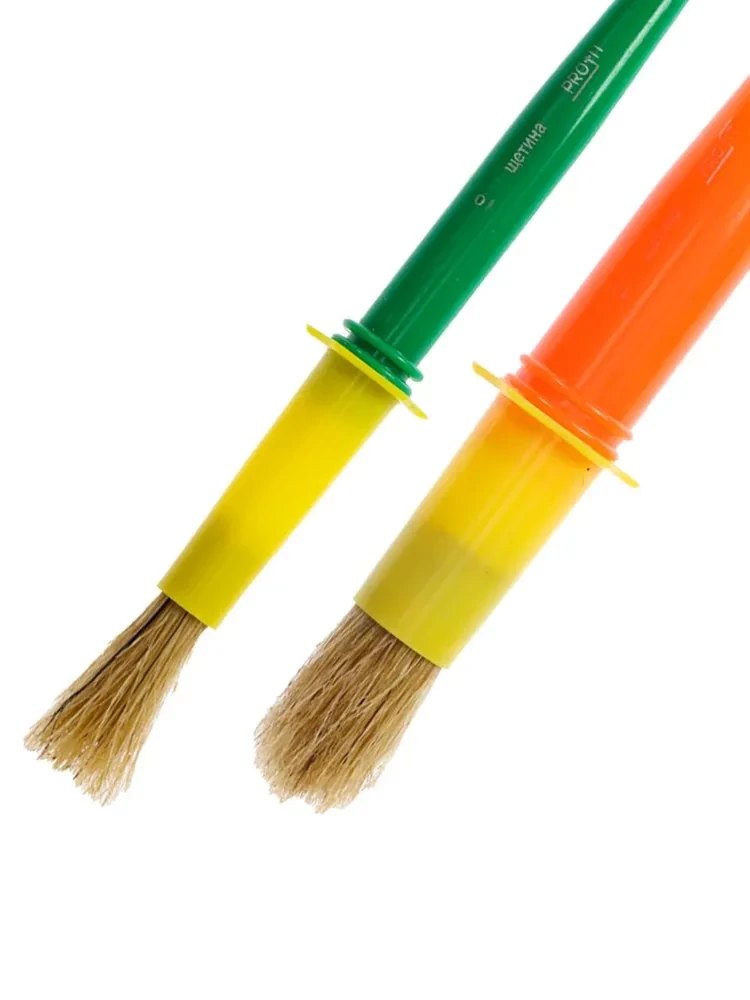 Brush Set, Bristle (2 pcs), No. 10, 12