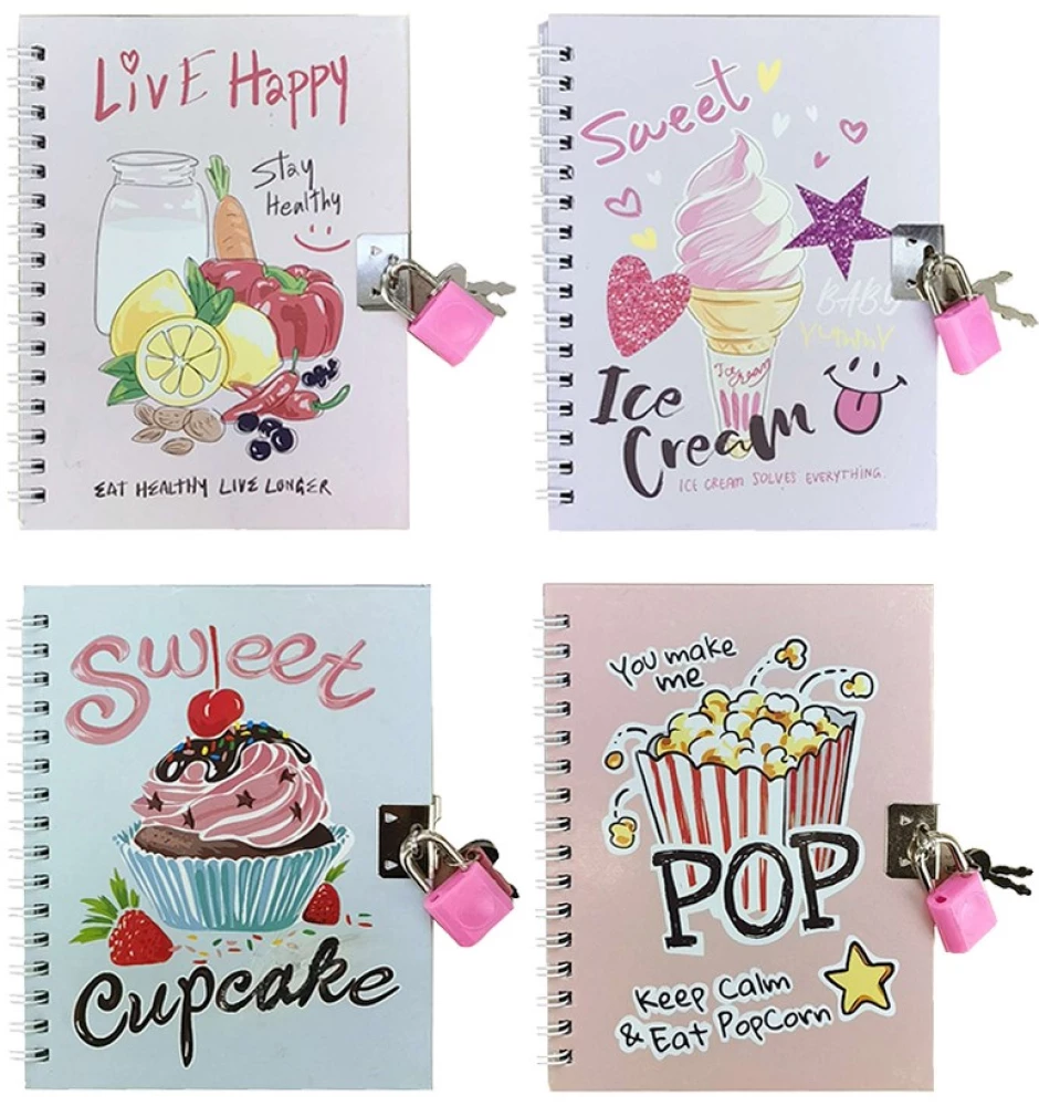 Notebook with a Lock Yummies