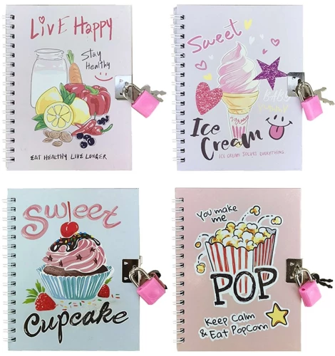 Notebook with a Lock Yummies