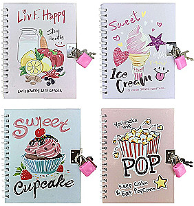 Notebook with a Lock Yummies