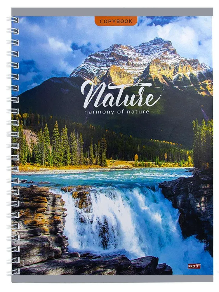 Zeszyt w kratkę A5. Cudowna natura (48 stron)