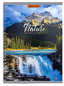 Grid Notebook A5. Amazing Nature (48 sheets)