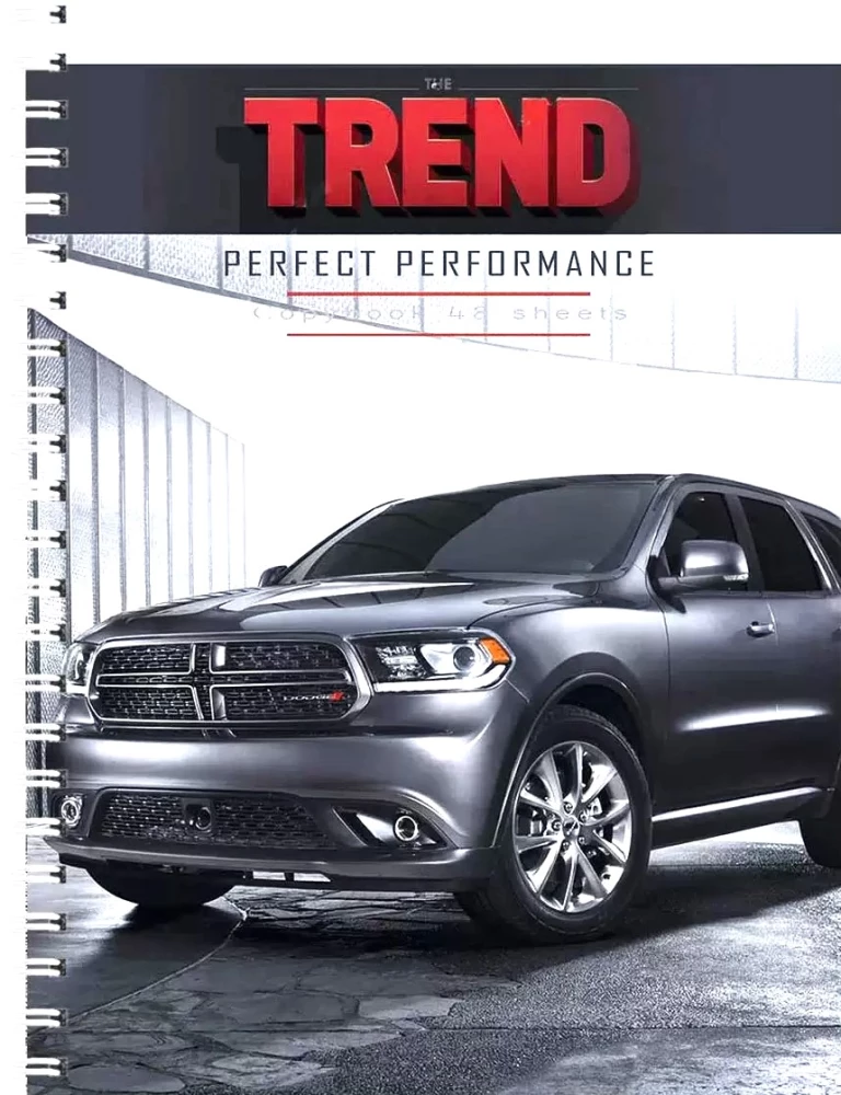 Grid Notebook A5. Harsh Cars (48 pages)
