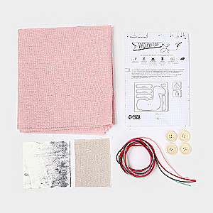 Sewing Kit. Soft Toy Soft Unicorn, 40 cm