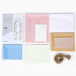 Sewing Kit. DIY Interior Doll Irma, 20 cm