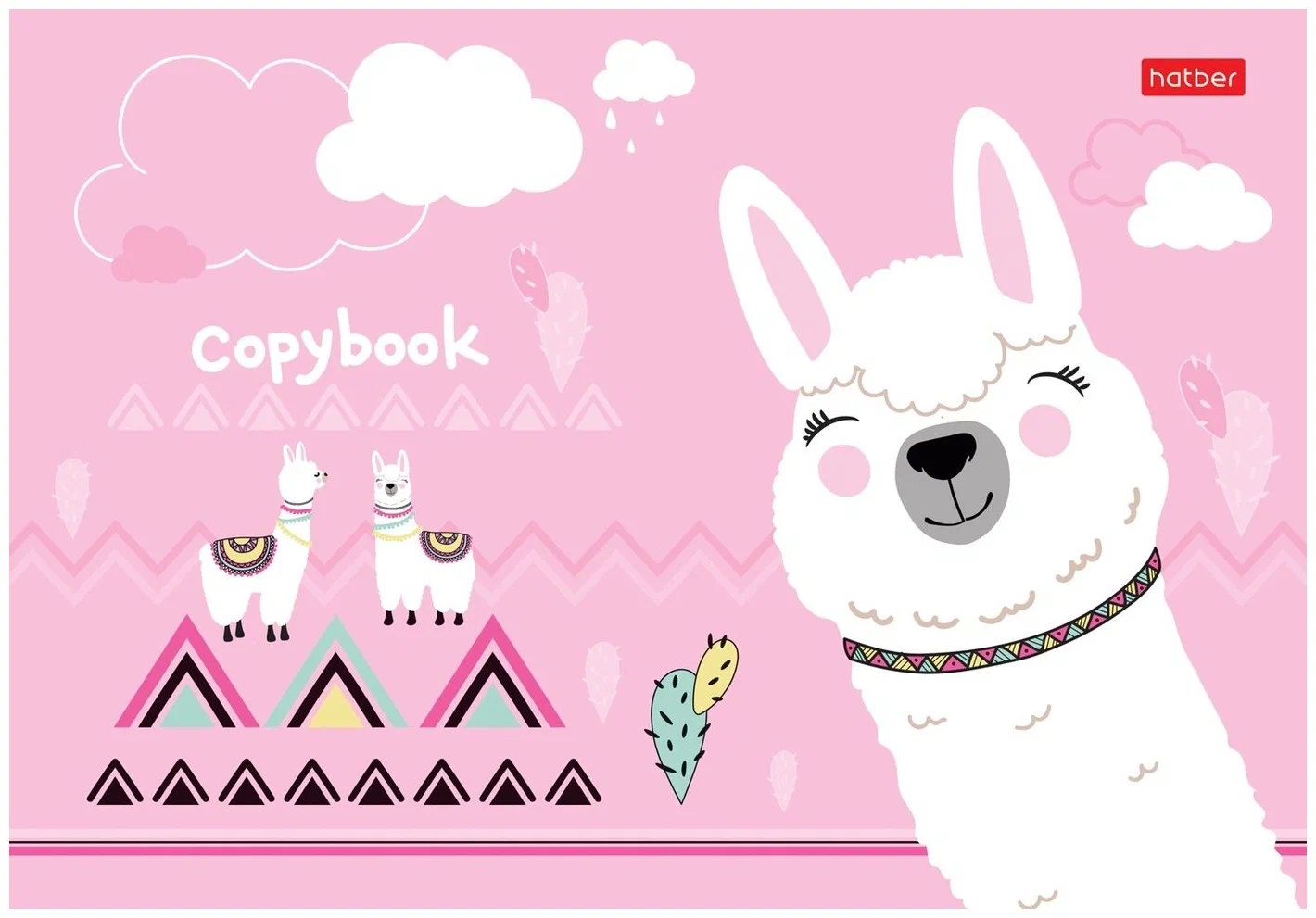 Notatnik w poprzeczne linie A5. Alpaka (48 stron)