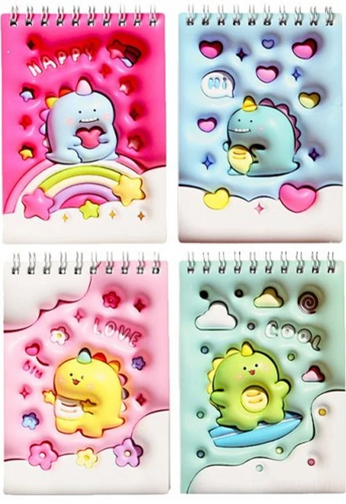 3D Dino Notebook