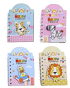 Notepad Happy friends. Animals