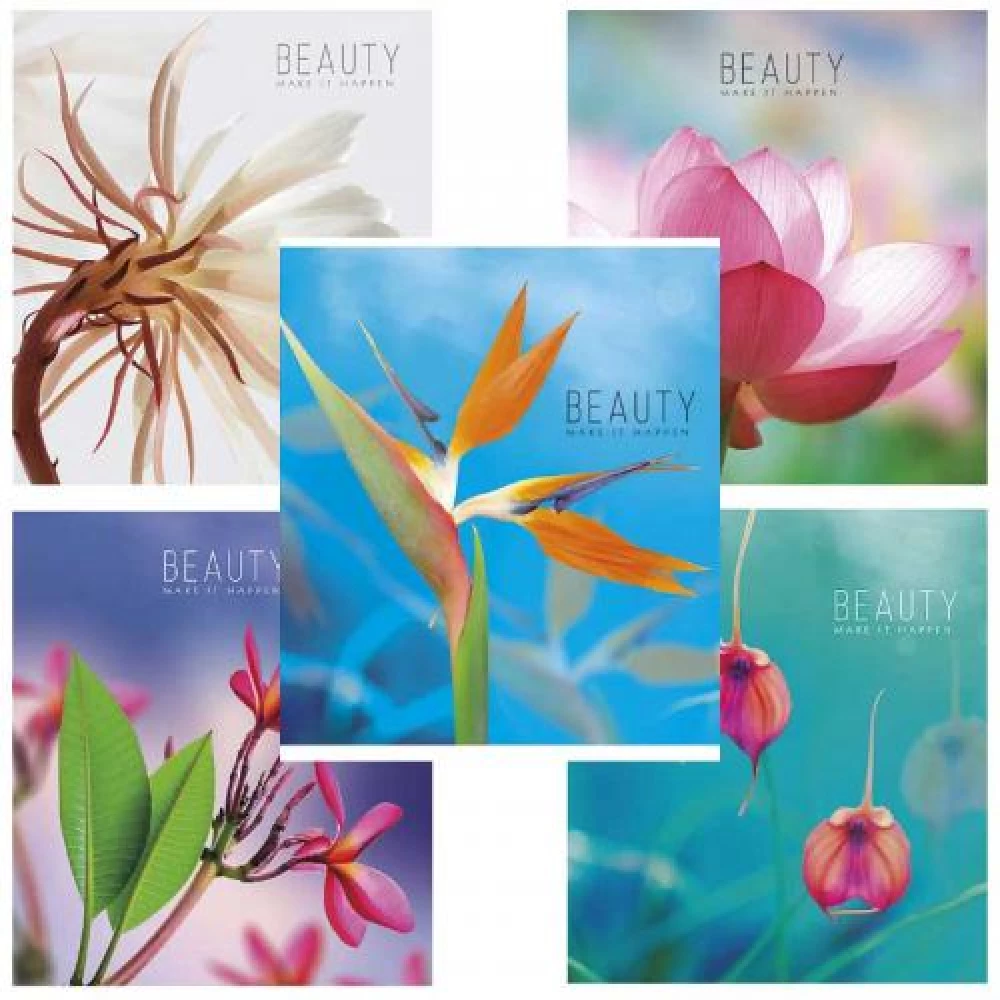 B5 Lined Notebook. Assorted (48 sheets)