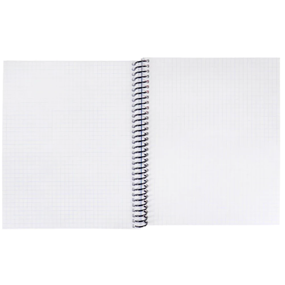 Checked Notebook A5. Tropical Style (80 Sheets)
