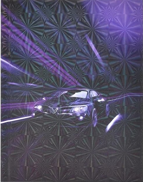 Notebook with Holographic Cover