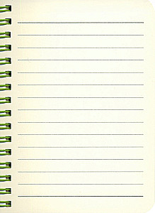 A5 Lined Notebook. Unicorn (60 sheets)