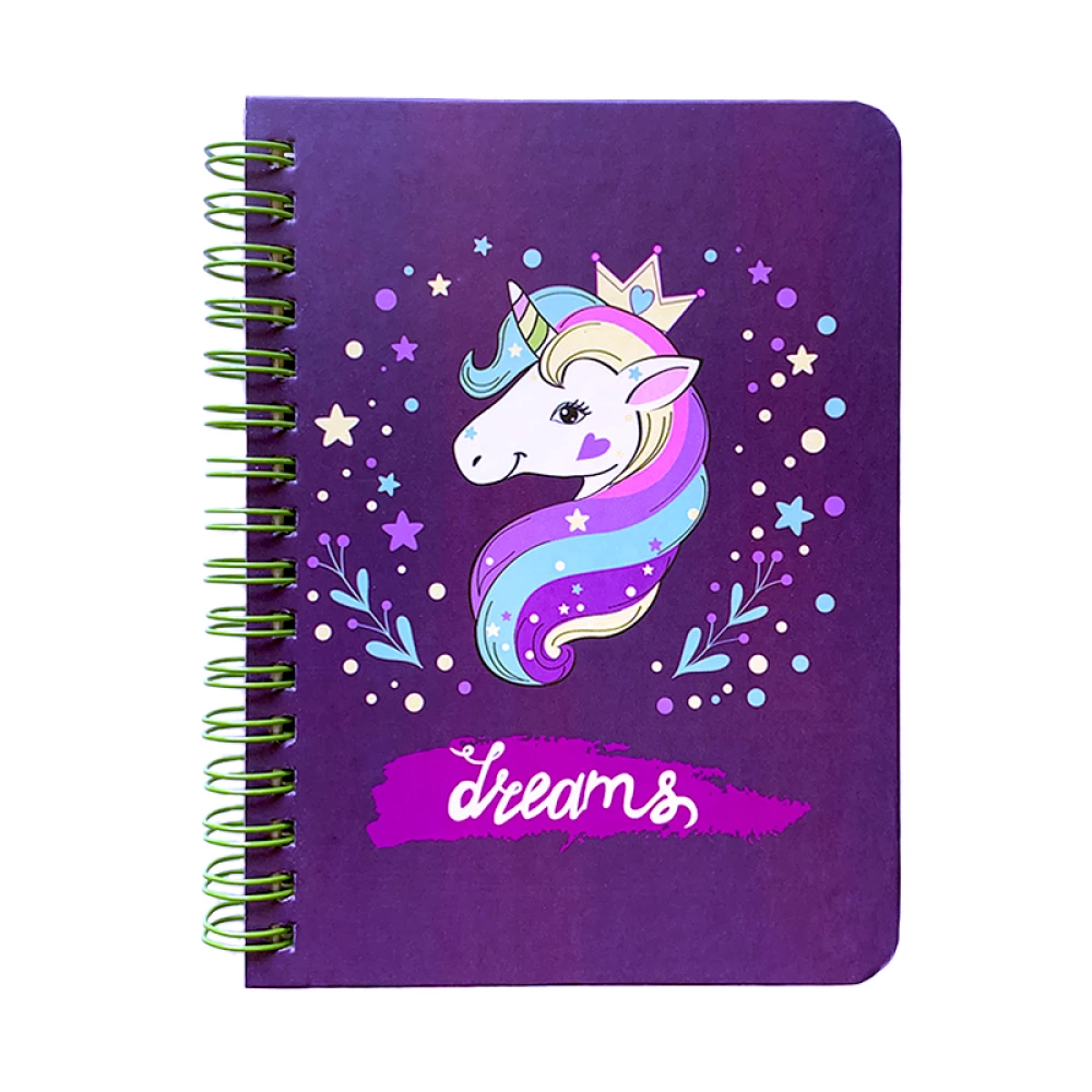 A5 Lined Notebook. Unicorn (60 sheets)