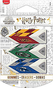 Zestaw gumek Pyramid Harry Potter, 3 sztuki