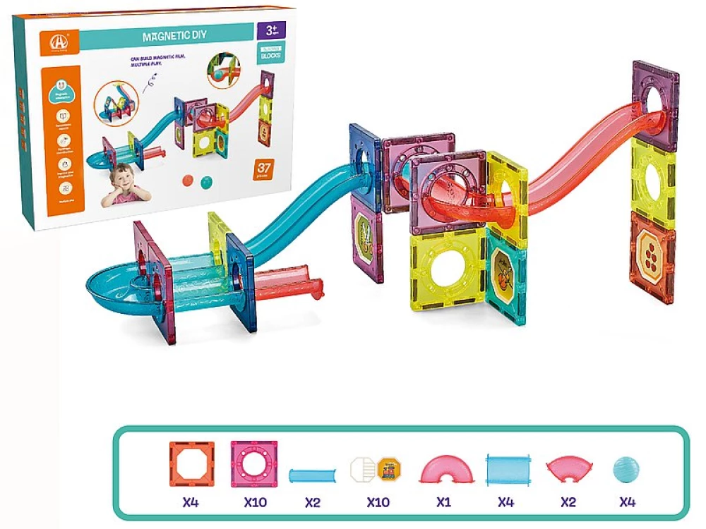 Magnetic Track, 37 pieces