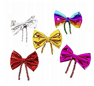 Christmas Tree Decorations Bow (mix)