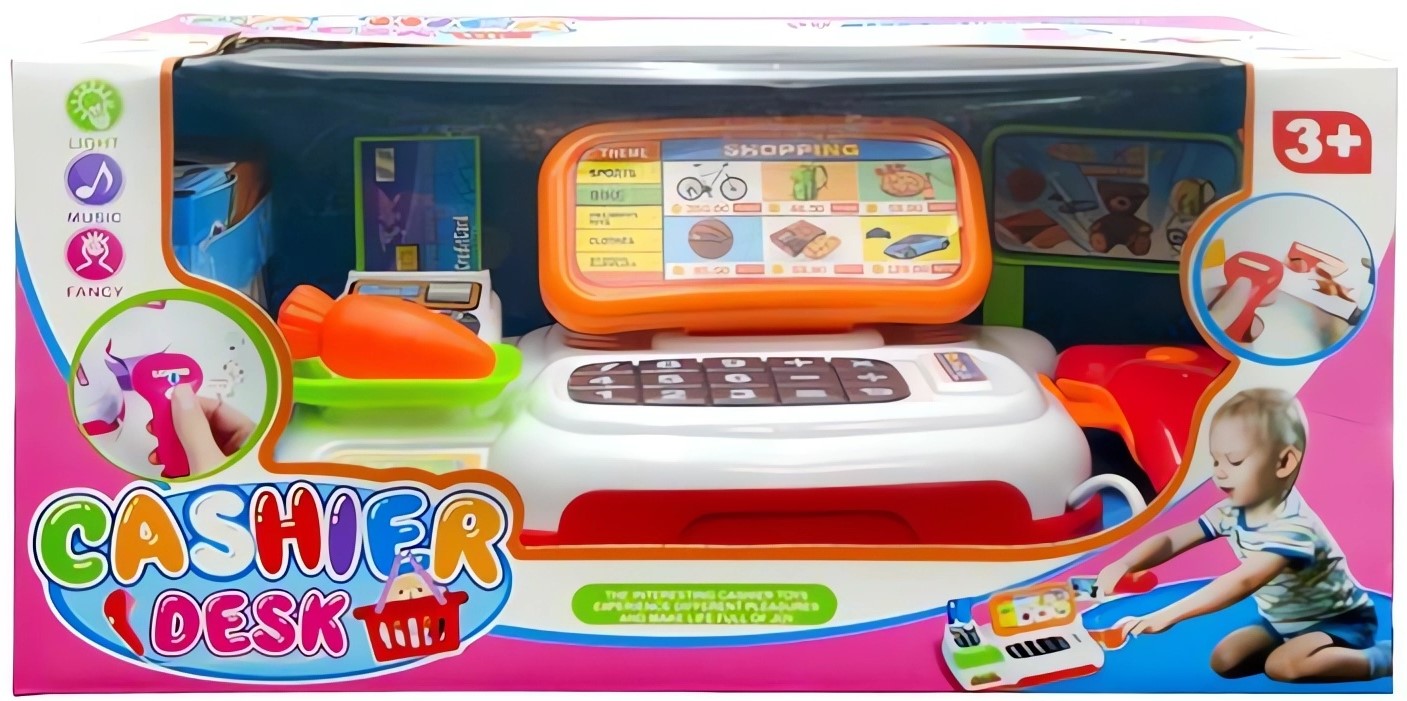 Kases aparāts ar gaismu un skaņu Cashier Desk