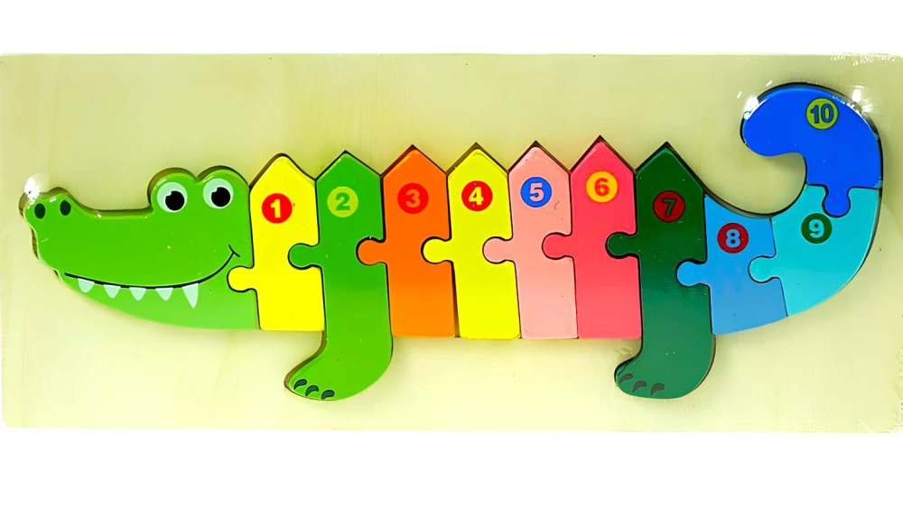 Wooden Puzzle Crocodile