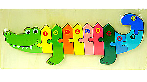 Wooden Puzzle Crocodile