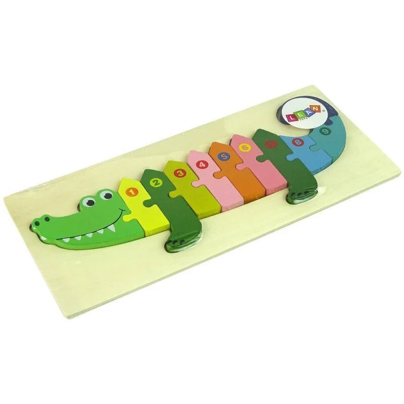 Wooden Puzzle Crocodile