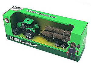 Zabawka Traktor z przyczepą