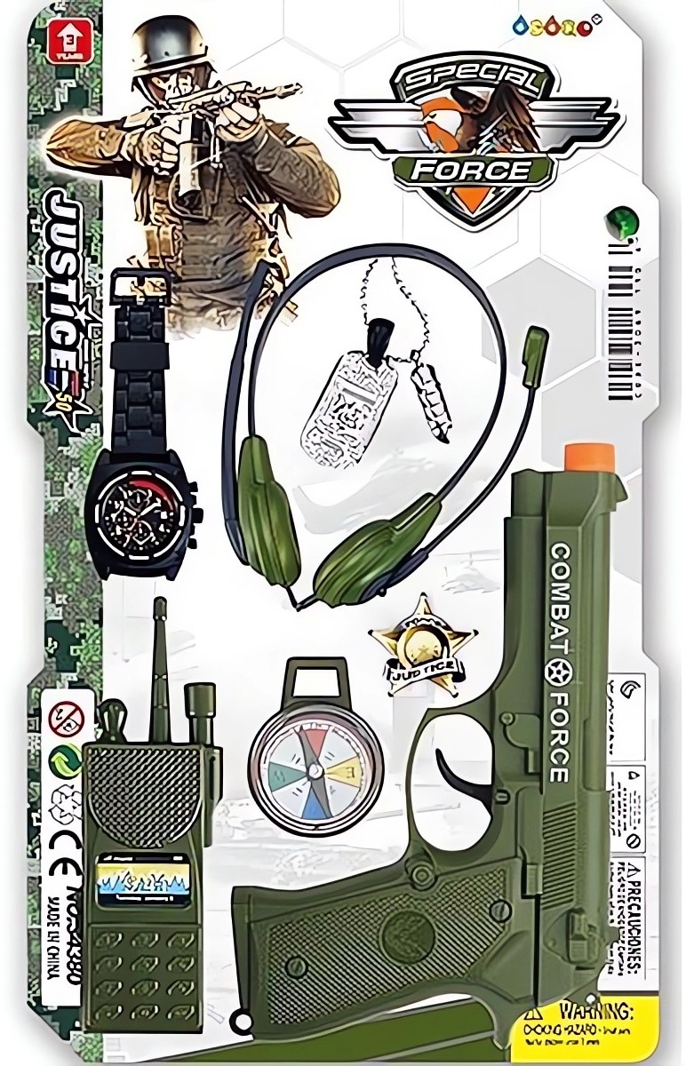 Speciālo spēku cīnītāja komplekts Special force justice