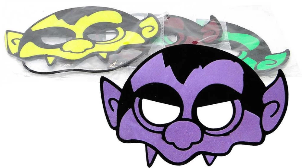 Vampire Carnival Mask with Elastic (mix)