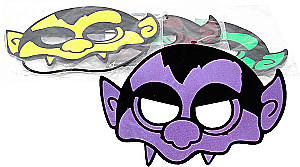 Vampire Carnival Mask with Elastic (mix)