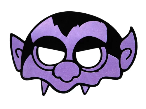 Vampire Carnival Mask with Elastic (mix)