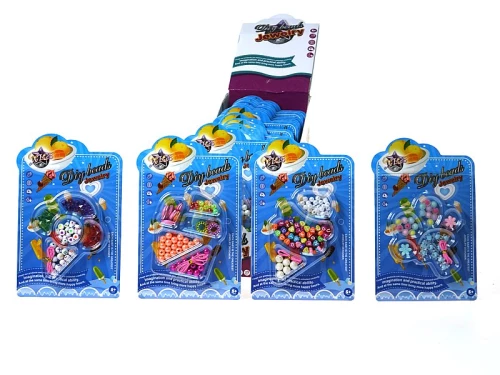 Zestaw do twórczości Diy beads Jewelry (niebieski)