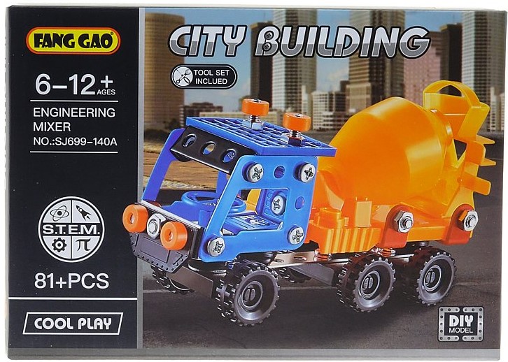 City Building Constructor, 81 pieces