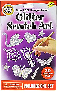 Glitter Scratch Art Creative Set