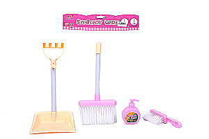 Sanitary Ware Cleaning Set, pink
