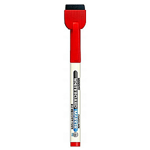 Mini-marker do tablic MUNGYO z dodatkowym wymazywaczem (czerwony)