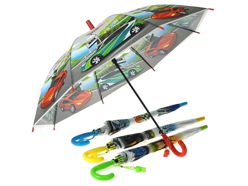 Umbrella for boy Racing Cars