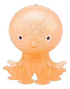 Stress Relief Toy. Octopus with Glitter