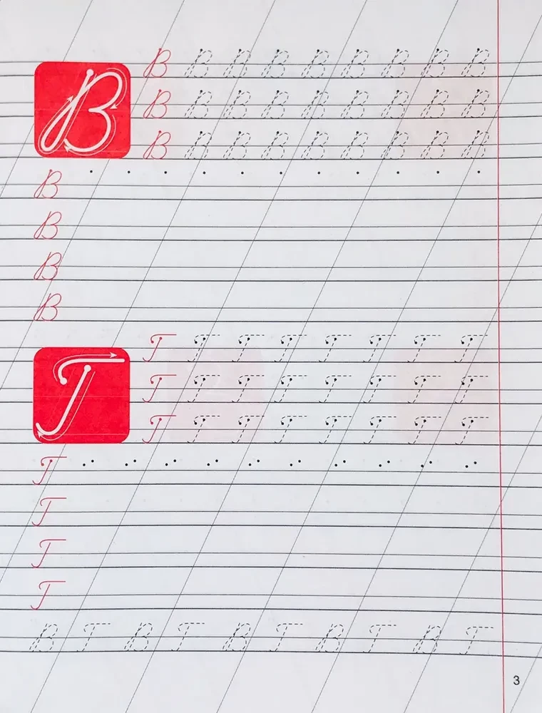 Classic Writing Practice. Correctly Writing Capital Letters