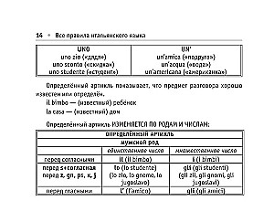 All the Rules of the Italian Language
