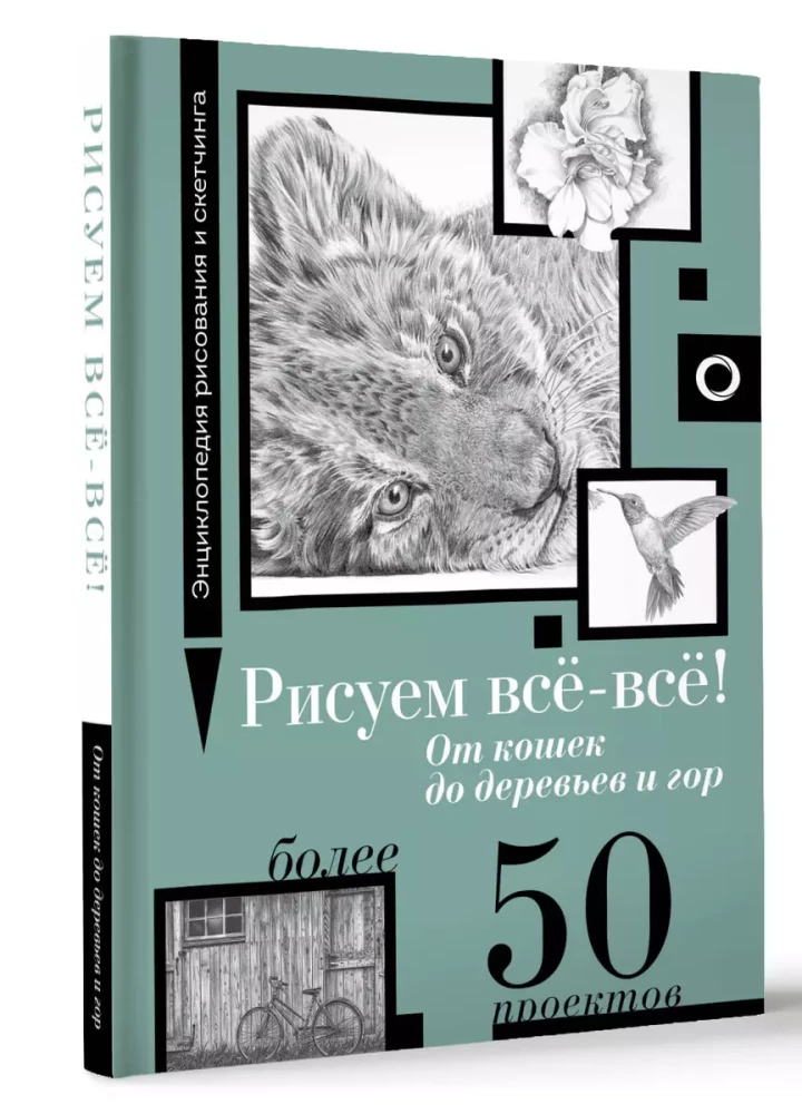 Drawing Everything! From Cats to Trees and Mountains. Over 50 Projects