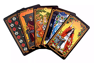 Nowe Tarot Waite (78 kart, małe pudełko, przewodnik z kodem QR)