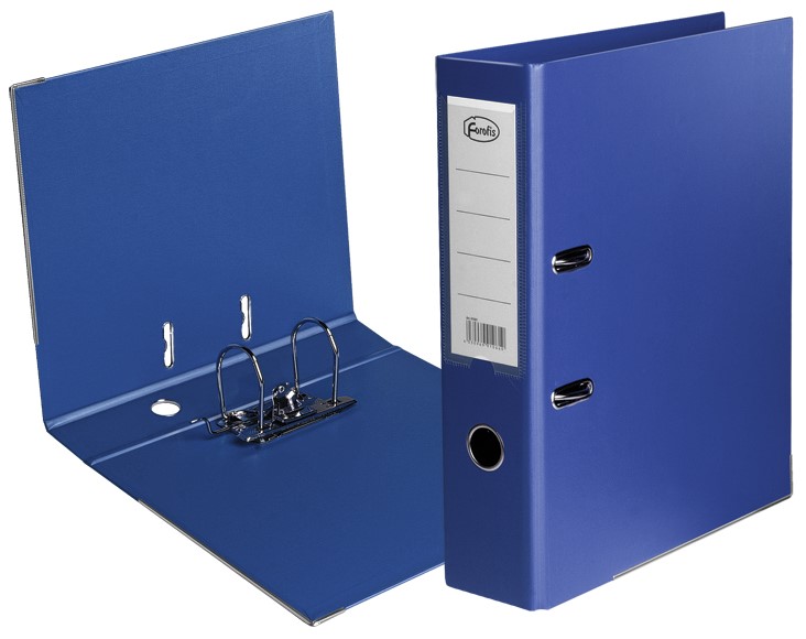 Dėklas - registratorius PREMIER, A4, 70mm, mėlynas