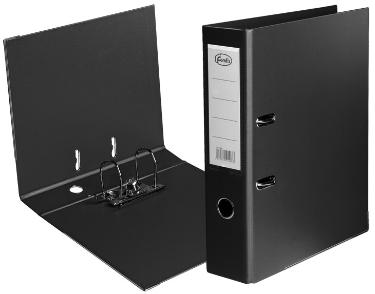 Mape - reģistrators PREMIER, A4, 50mm, melna